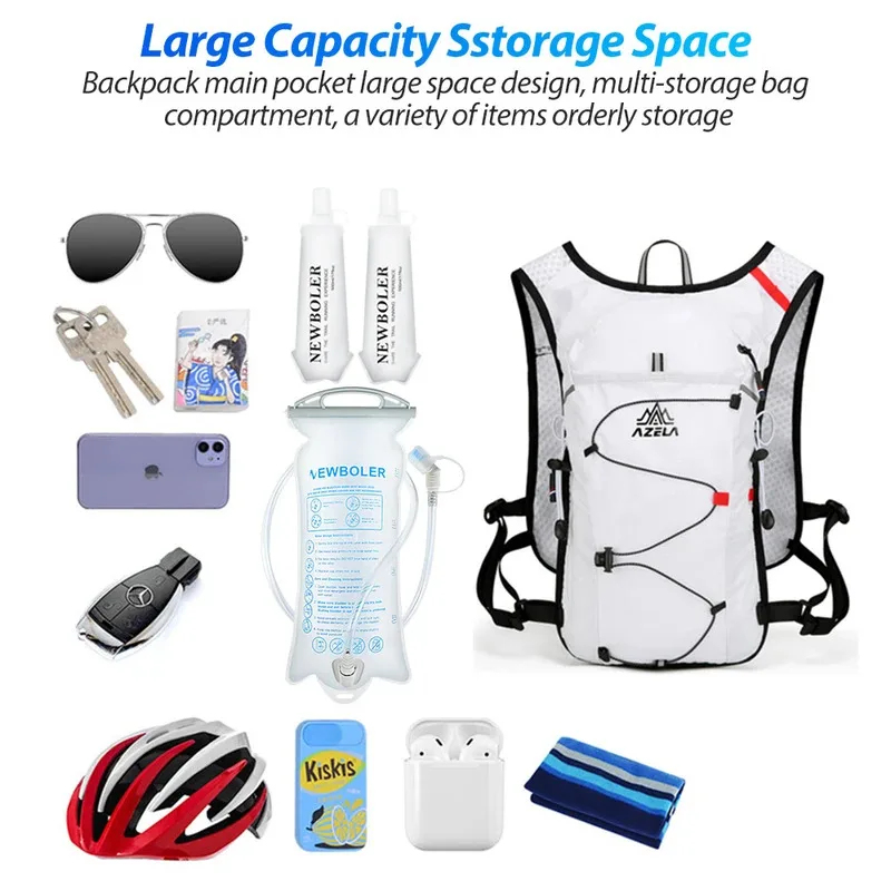 Running Gear Water - Koşu Hidrasyon Yeleği Sırt Çantası Erkekler