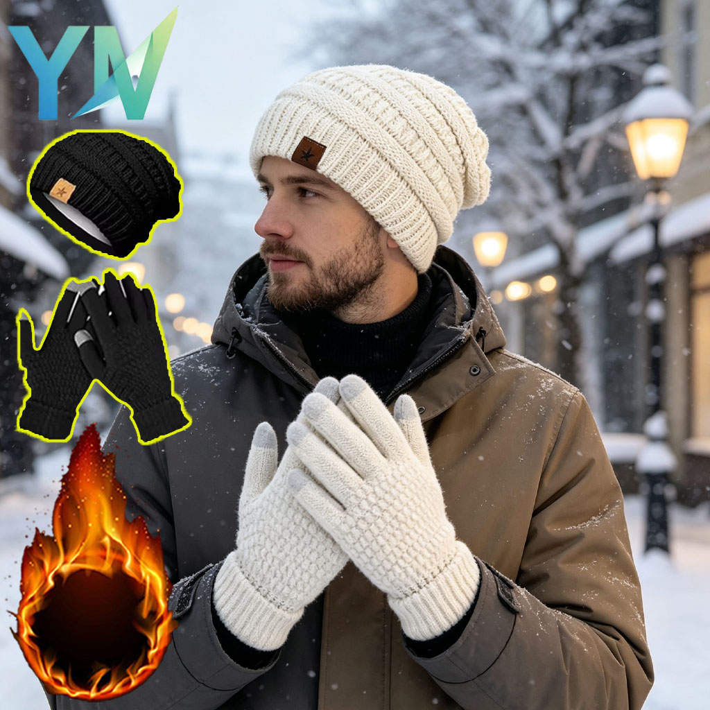 1-5 Adet Kışlık Şapka Eldiven  - Running Gear In Winter incelemesi ve fiyatı