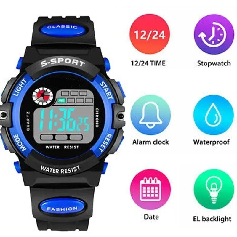 Çocuk Elektronik Saati Erkek Ç - Running Gear Water incelemesi ve fiyatı