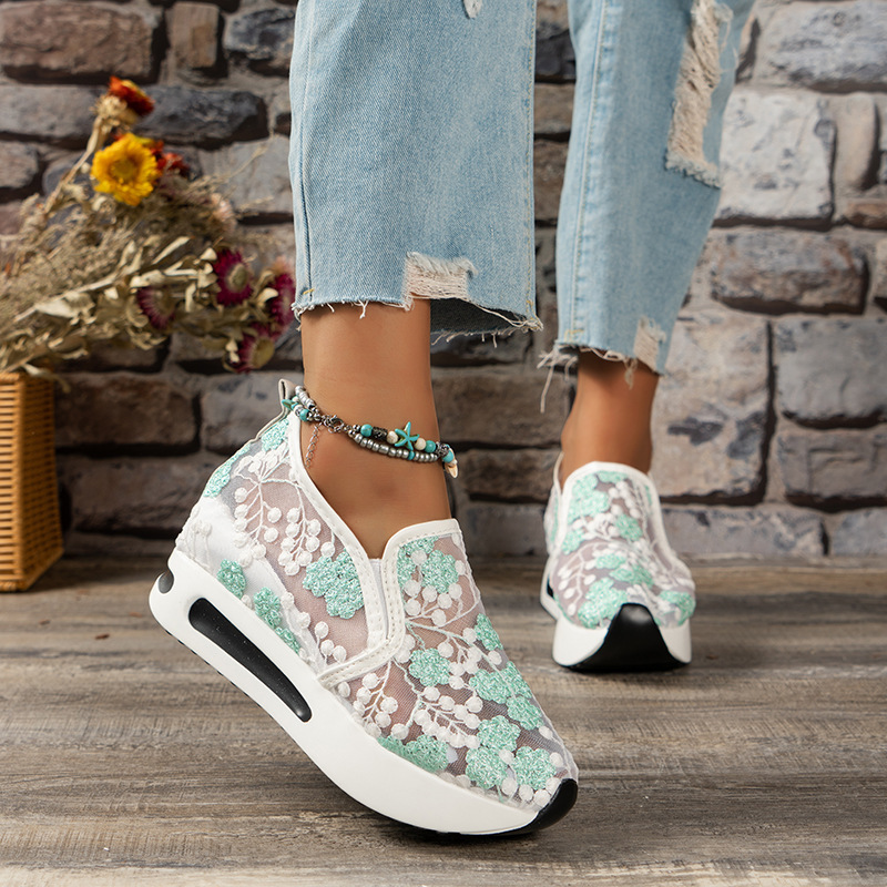 Dantel düz platform kadın spor - Running Gear Woman incelemesi ve fiyatı